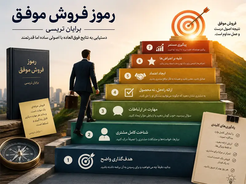 خلاصه کتاب رموز فروش موفق برایان تریسی